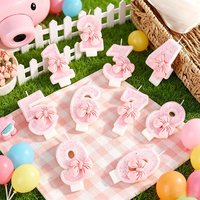 Unity Candle Set - Velas de Aniversário em Forma de