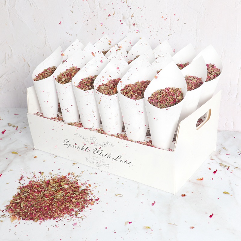Wedding Supply Rentals - Bandeja De Casamento De Papel Kraft,