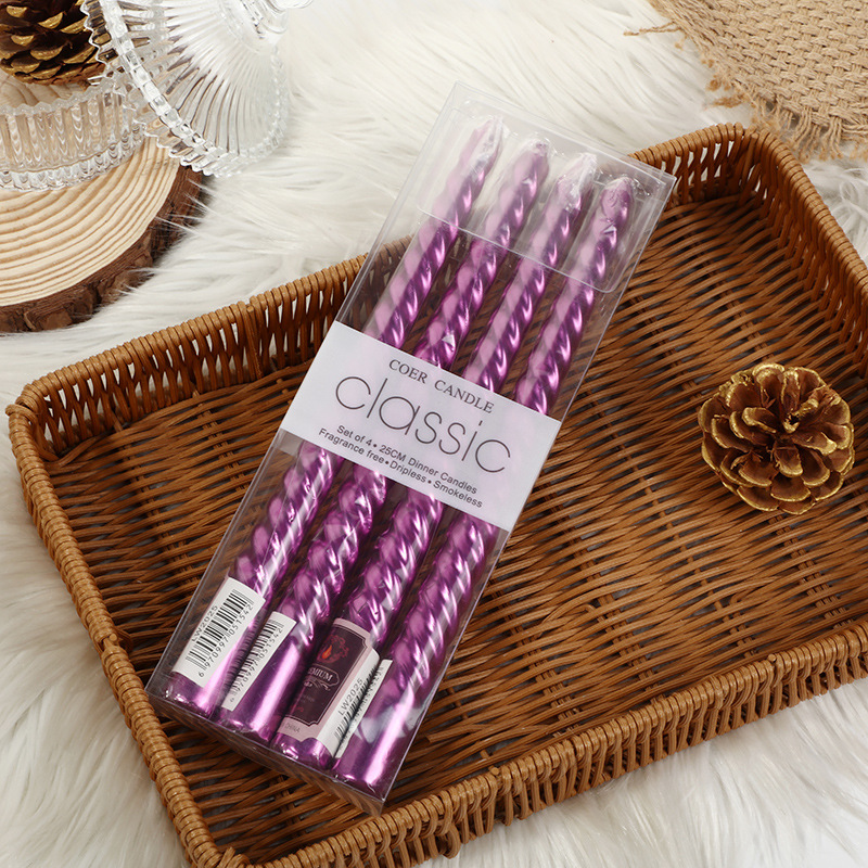 4 pçs estilo europeu pólo long - Unity Candle Set avaliação e preço
