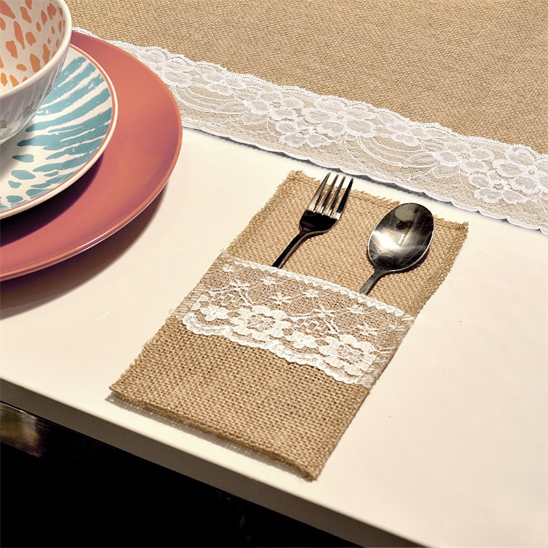 Bolsa de Juta Rústica com Rend - Wedding Supply Rentals avaliação e preço