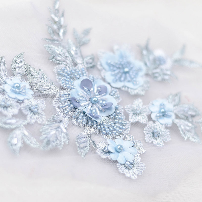 Apliques de Renda Floral Borda - Wedding Lulu avaliação e preço