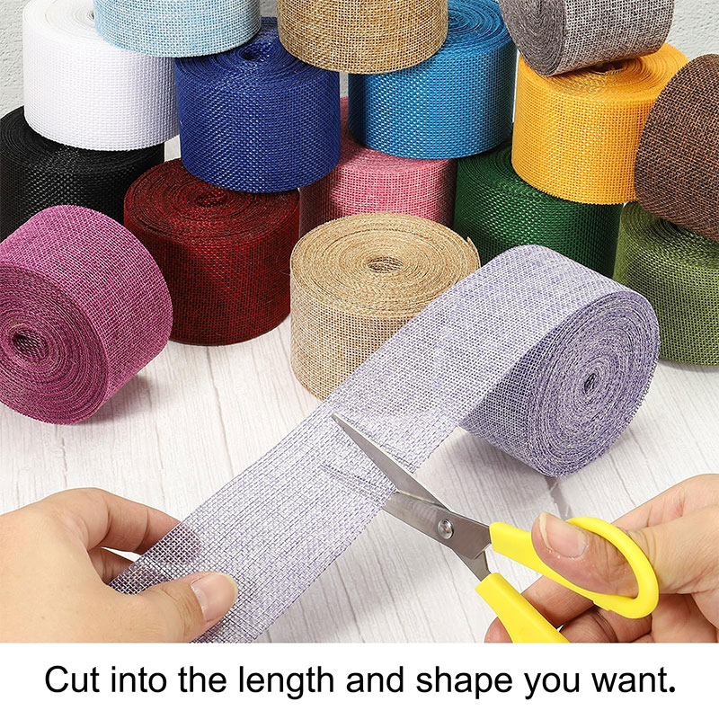 10m imitar fita de juta colori - Wedding Supply Rentals avaliação e preço