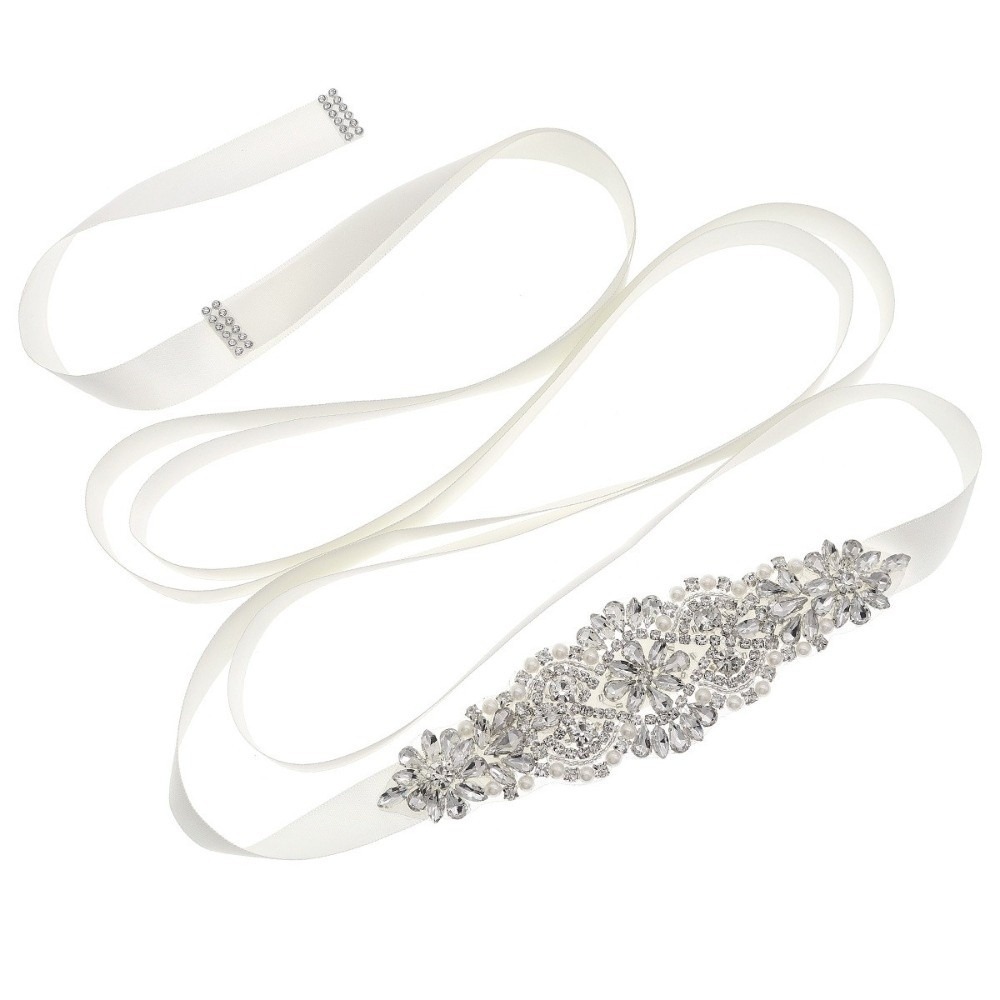 Cinto de Noiva de Fita da Moda - Bridal Sash Ribbon avaliação e preço